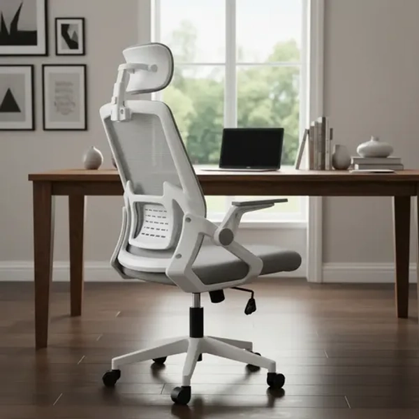 Silla Ergonómica Escritorio Giratoria Con Soporte Lumbar 