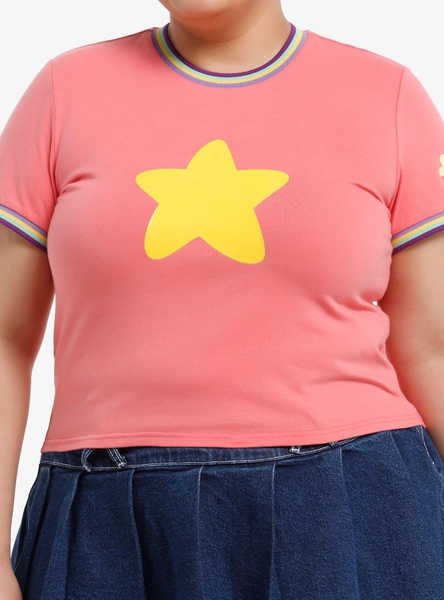 Steven Universe Star Girls Ringer Baby T-Shirt Plus Size
