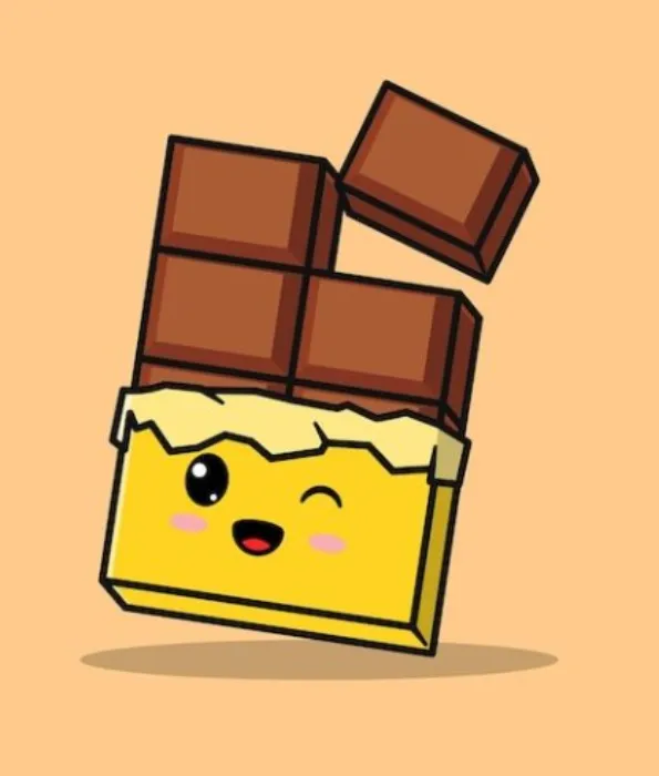 Amazing chocolate bars box