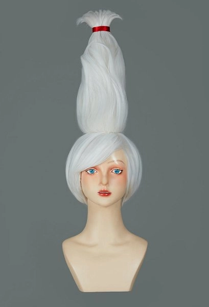 Seiko Ayase Cosplay Wig White Short Wig