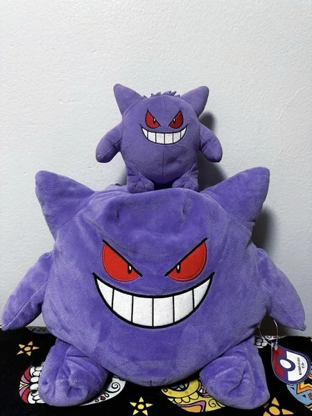 Gengar • Pokemon Center • Plush toy large and small set