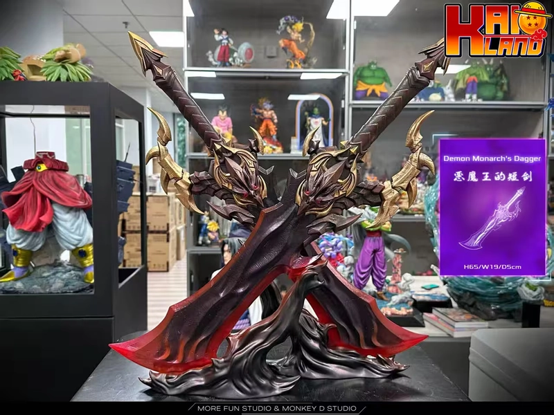 Solo Leveling More Fun Studio × Monkey D Studio Demon Monarchs Dolch-Resinstatue - Kaioland