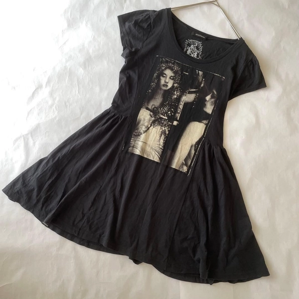 Hysteric Glamor Destroy All Monsters Black Dress One Size
