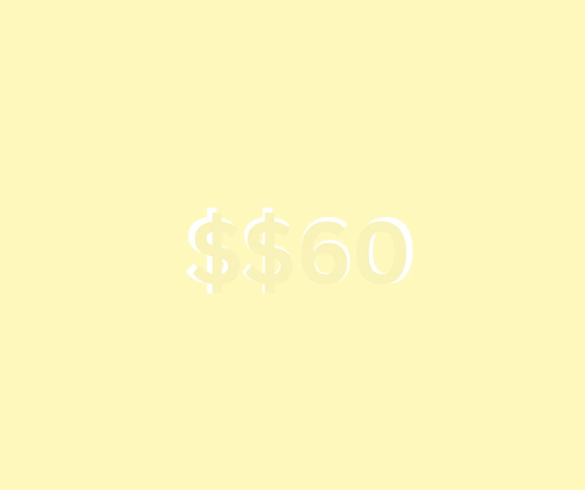 $$60