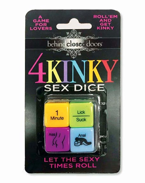 BCD.022 - Behind Closed Doors - 4 Kinky Sex Dice- Sex Game - Retail