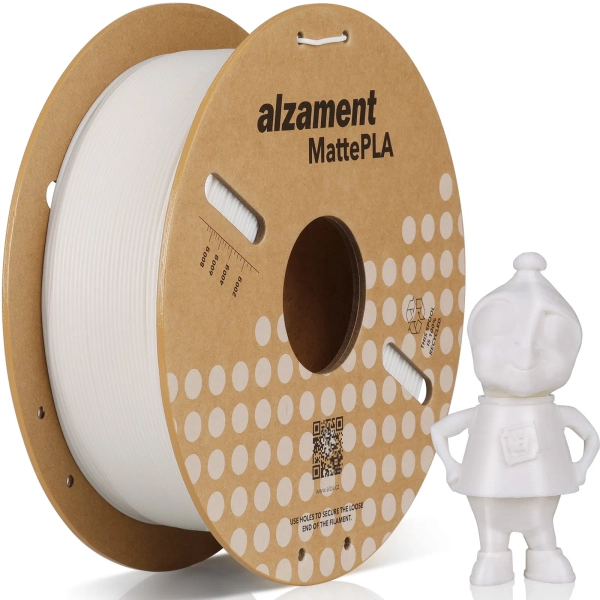Alzament PLA Matte 1 kg White
