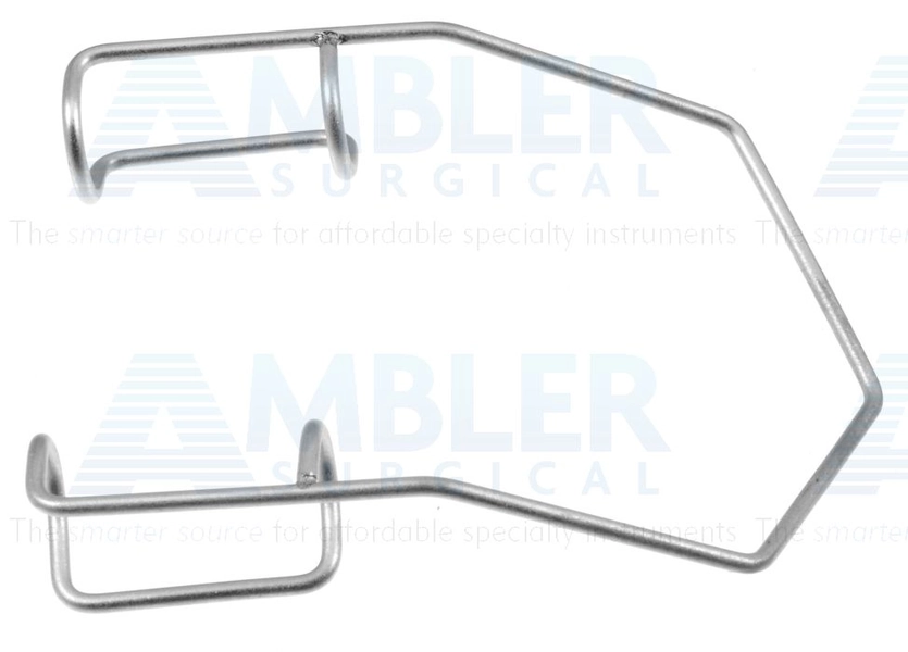 Barraquer lid speculum, 1 1/2'',adult size, heavy, 14.0mm closed wire blades, 18.0mm blade spread, nasal approach