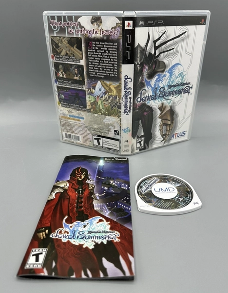 Monster Kingdom: Jewel Summoner (Sony PSP, 2007) Cib US Version 