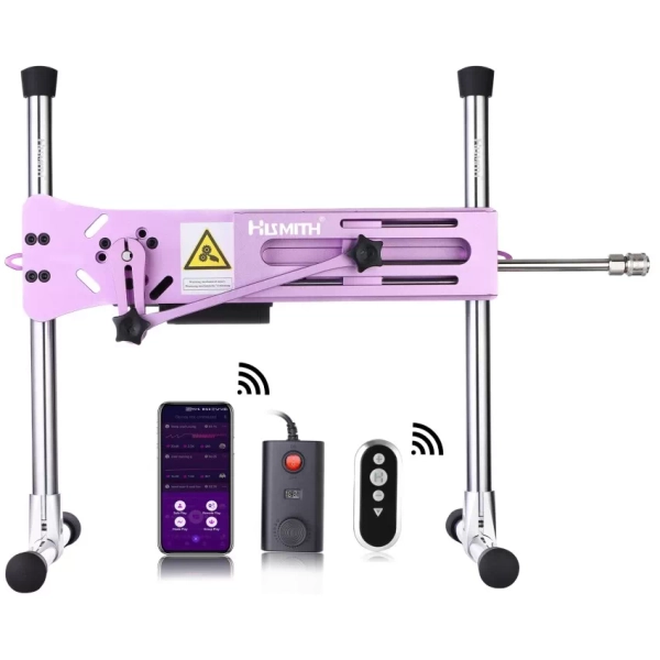 Hismith Premium 3.0 Pro||Sex Machine Noble Purple with KlicLok System Wire and Intelligent APP Controlled