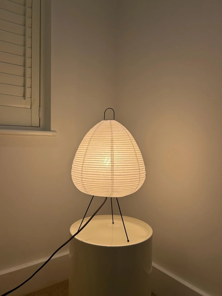 Rice Paper Table Lamp: Dimmable LED, Japanese Inspired Design, Scandinavian Minimalist Lighting, Origami Lights