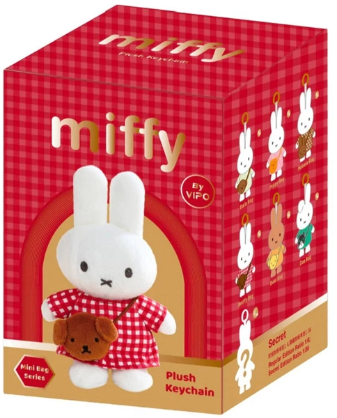 Miffy x Vipo Mini Bag series Keychain - 1 Blindbox