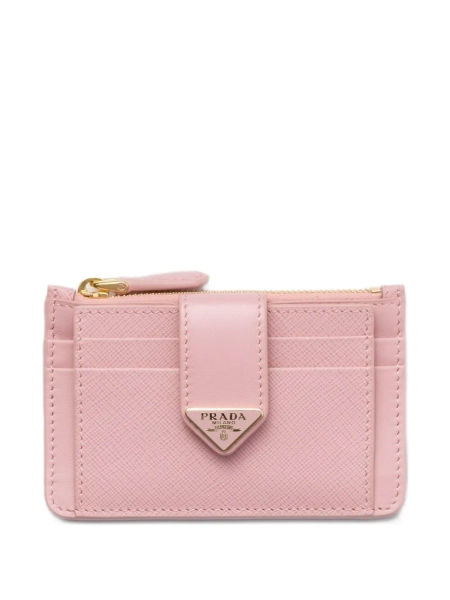Prada leather card holder - Pink