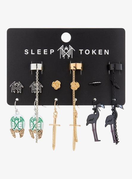 Sleep Token Arcadia Icons Cuff Earring Set