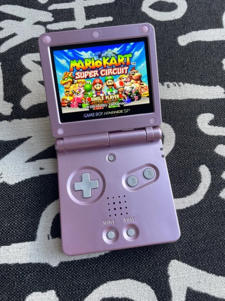 Nintendo Gameboy Advance SP GBA IPS Backlit Lcd Console Ags 101 Pearl Pink - Etsy
