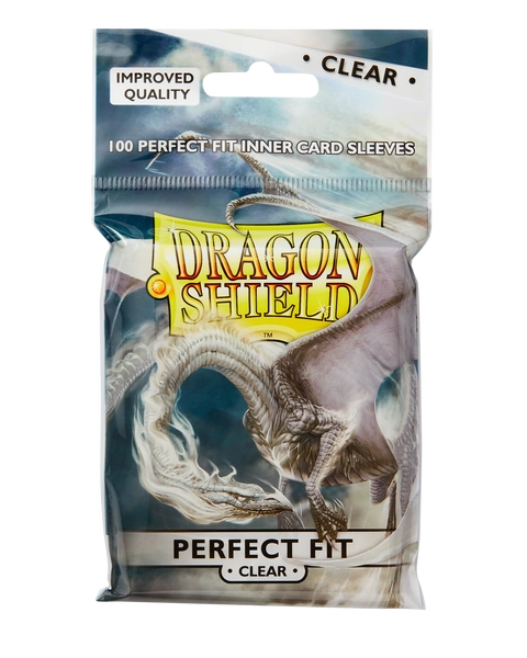 10 packs of 100pcs Dragon Shield Toploading Perfect Fit Sleeves