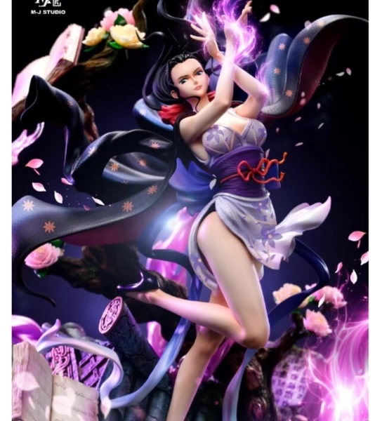 MJ Studio One Piece Nico Robin Resin Model Pre-order H34cm Painted Led Light New