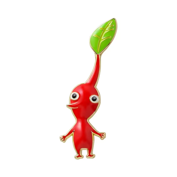 Red pikmin pin