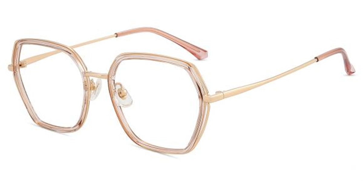 Women's full frame TR & Metal eyeglasses | Firmoo.pl