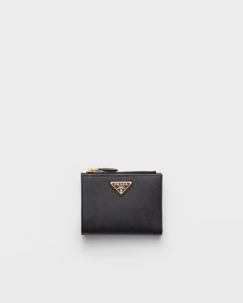 Small Saffiano leather wallet
