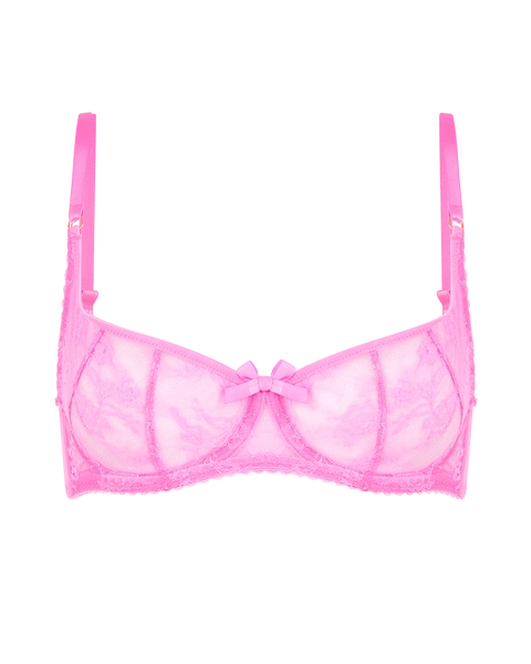 Sachaa Balconette Underwired Bra Pink | Agent Provocateur