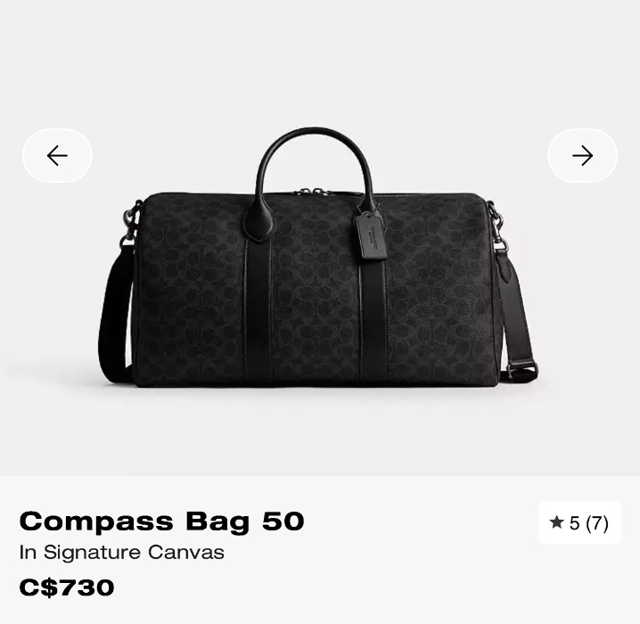 Coach Compass Bag | 