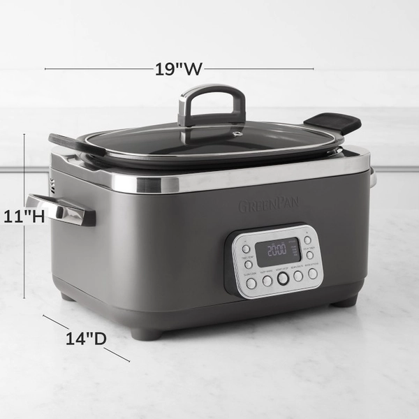 GreenPan™ Elite Slow Cooker, 6-qt