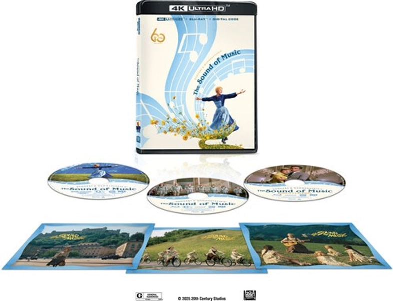 The Sound of Music (60th Anniversary) [New 4K UHD Blu-ray] With Blu-Ray, 4K Ma