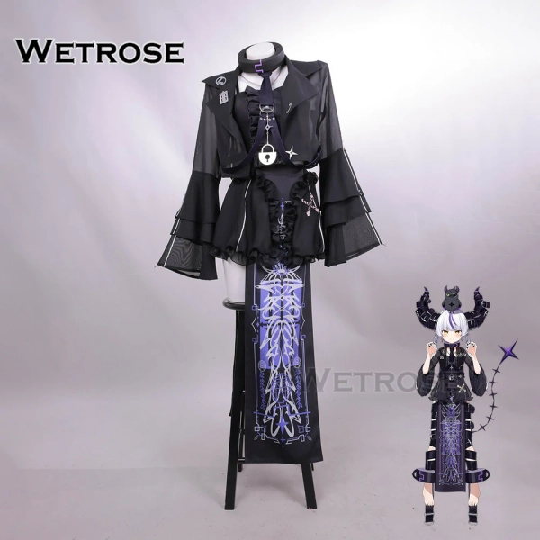 [Wetrose] Pre-Order Hololive JP Vtuber Laplus Darkness La+ 2025 New Outfit Cosplay Costume ラプラス・ダークネス2025新衣装コスプレ