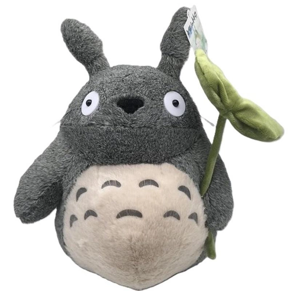 Plush: My Neighbor Totoro - Totoro w/Leaf Umbrella (35cm) - Neo Tokyo
