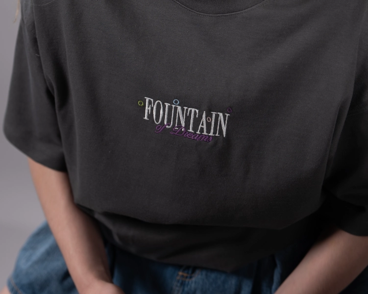 Fountain of Dreams Embroidered T-shirt | FoD | Melee | True Customs