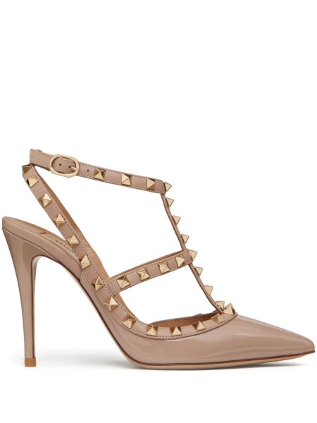 Valentino: 10mm Rockstud Caged Pumps