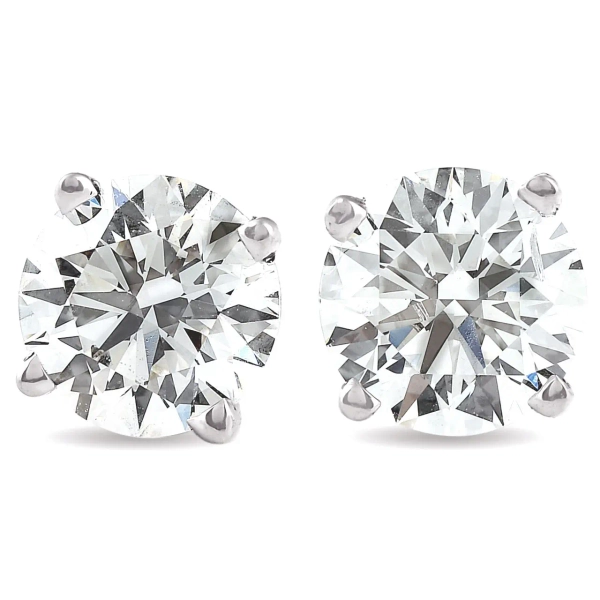 .25 - 1.00Ct Screw Back Diamond Studs Lab Grown Women's Earrings