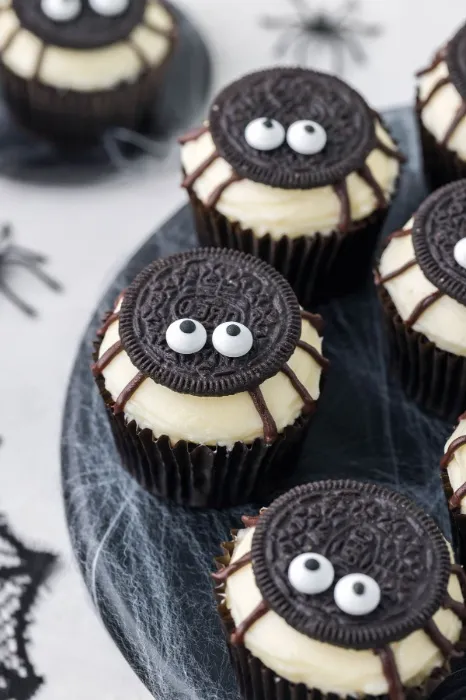 Spider cupcakes