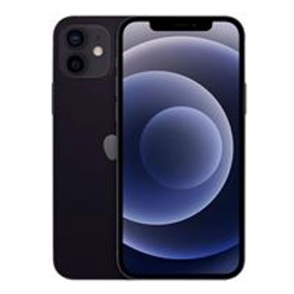 Apple iPhone 12 Unlocked 5G - Black Smartphone (Renewed)