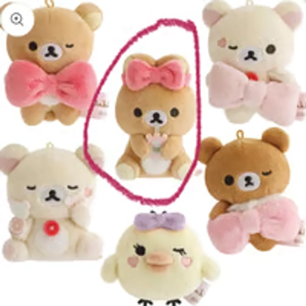 Rilakkuma Makeup Tenori Plush