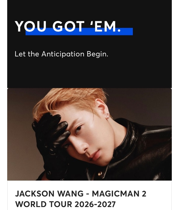 Concert tickets + travel expenses, etc