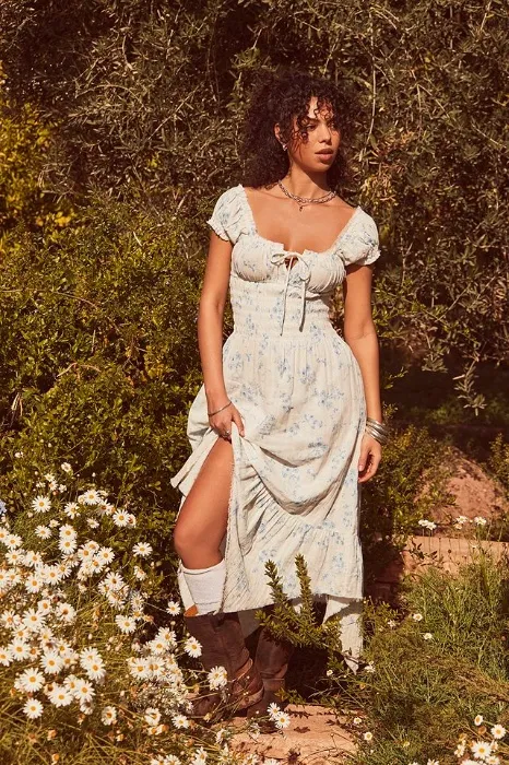 Milkmaid Summer Dress