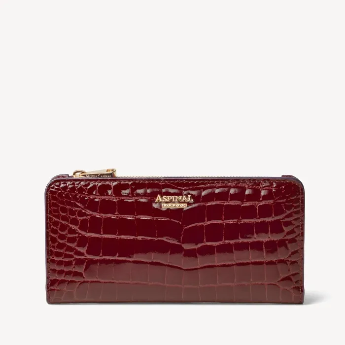 Aspinal of London Merlot Purse 