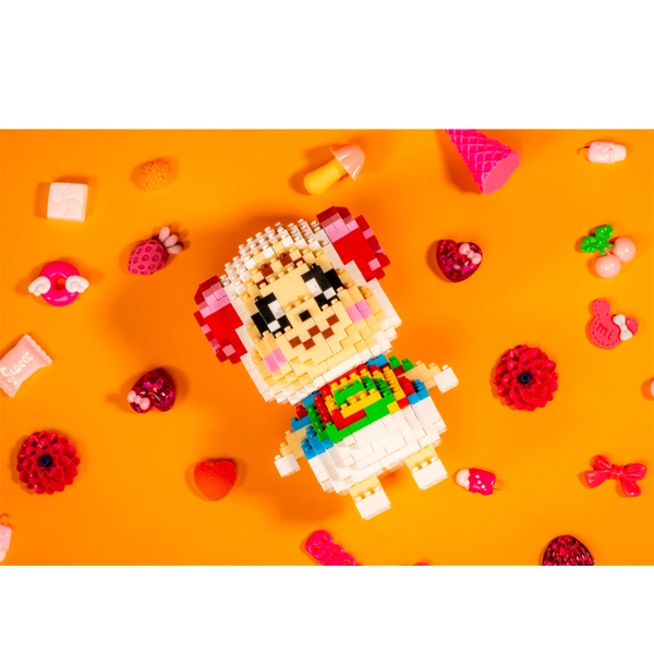 ACNH Building Blocks DIY Miniature Cute ACNH Toys Pixel Art - Dom