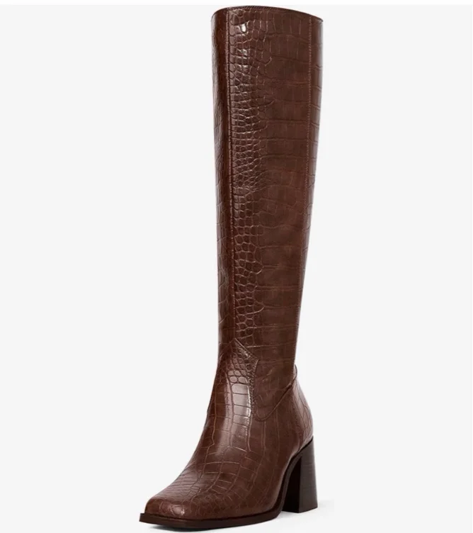 Brown Knee High Boots