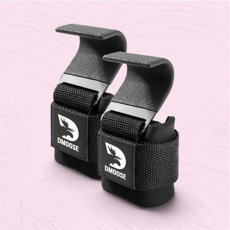Weightlifting Hooks / Black