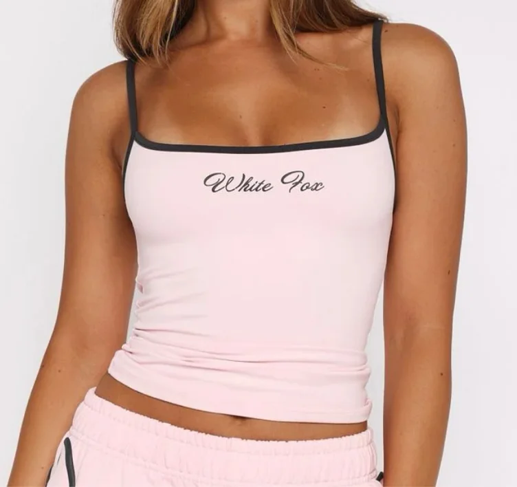 Lucky Thirteen Shaya Singlet Soft Pink