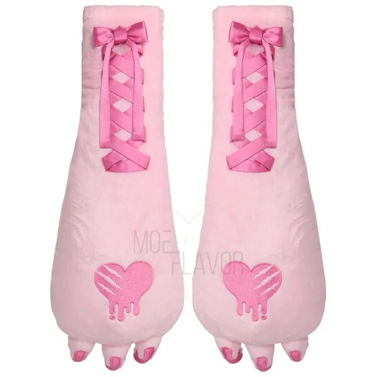Pastel Winter Bear Claw Paw Sleeves [MOEFLAVOR x Gloomy Bear]