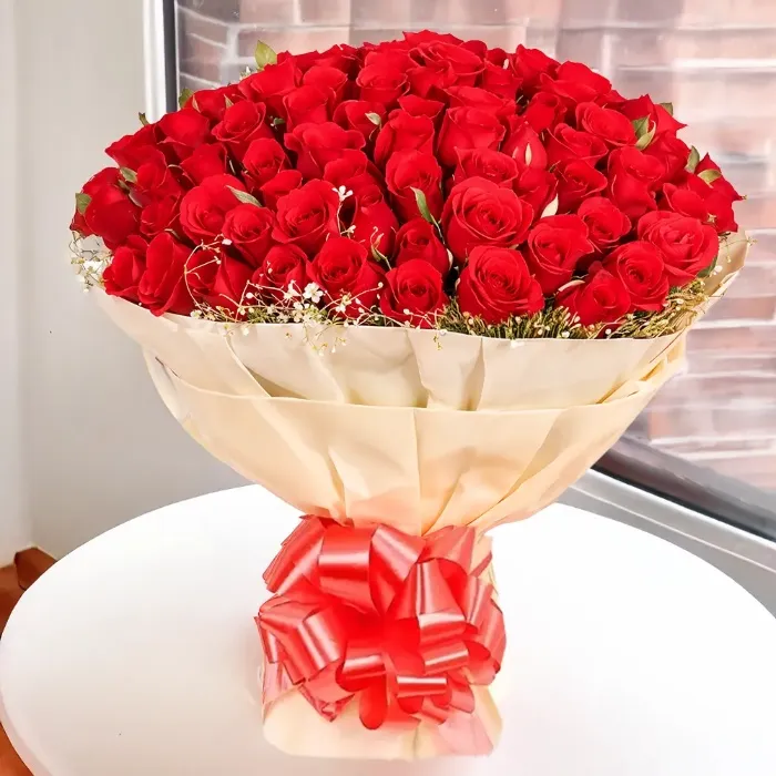 Red Roses Bouquet 