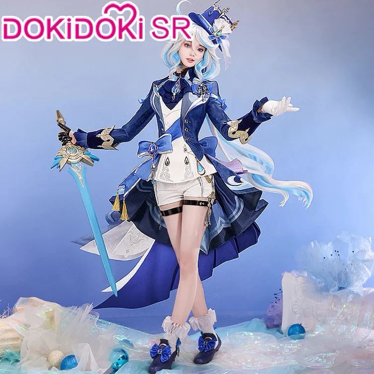 DokiDoki-SR Genshin Impact Cosplay Fontaine Furina Costume