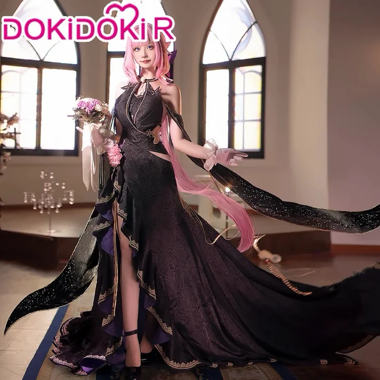 Elysia black dress fanart cosplay~