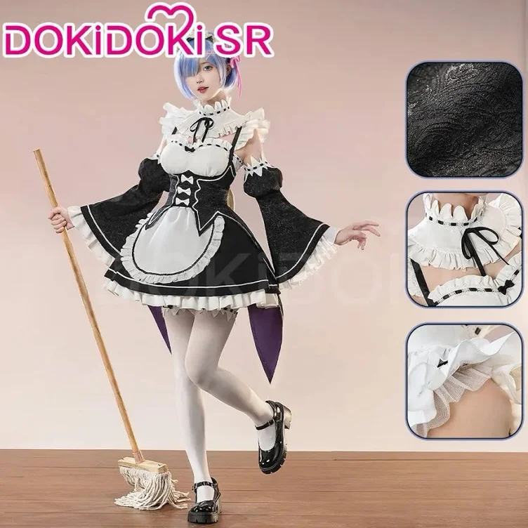 Re:Zero Rem Cosplay Costume