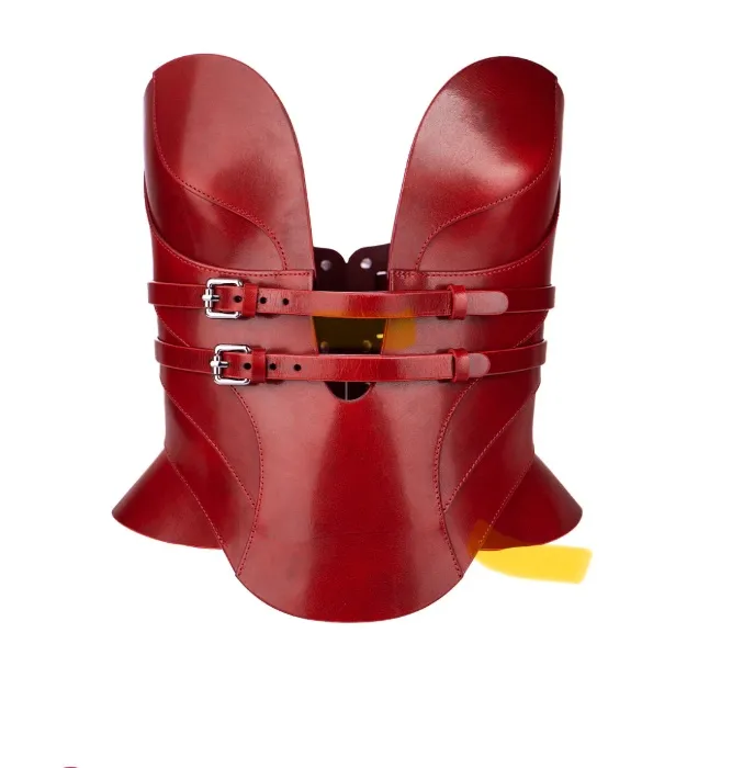 Red Leather Corset