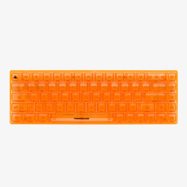 CLEAR TOPAZ Basecamp 65 Keyboard (Silent Glacier Switch)