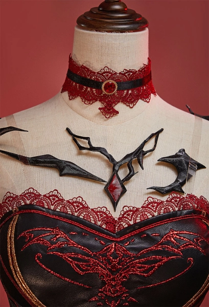 Love and deepspace Scarlet Passion MC Cosplay Accessory Shoulder Props